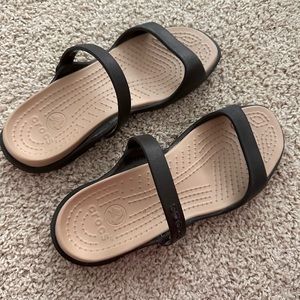 Crocs sandals size 9